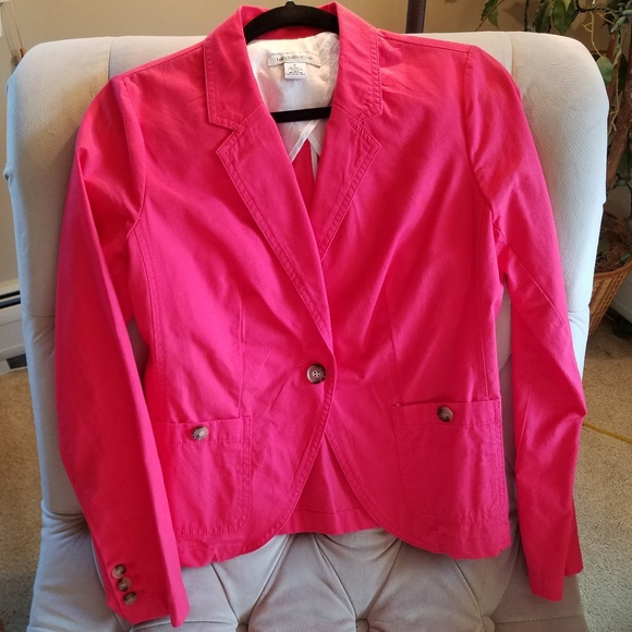 coral short jacket